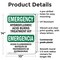 Signmission Safety Culture Sign, 10 in Width, Plastic, Rectangle, Bilingual OS-2PACK-EM-P-1014-L-10335 - alternate 8